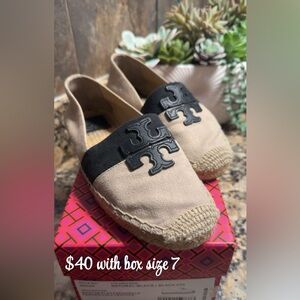 Tory Burch  Beige and Black